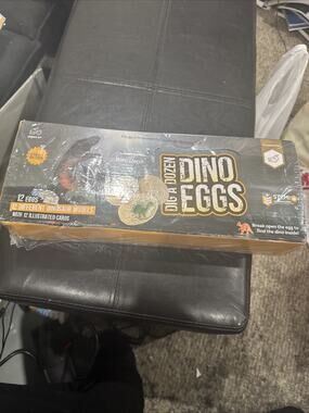 Dig a Dozen Dino Egg Kit - Easter Dinosaur Dig up 12 Eggs & Discover Dinosaurs
